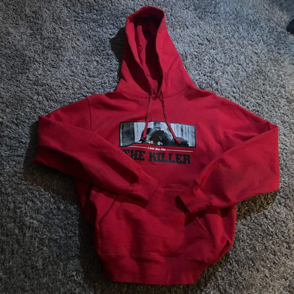 Supreme Red FW18 killer hoodie